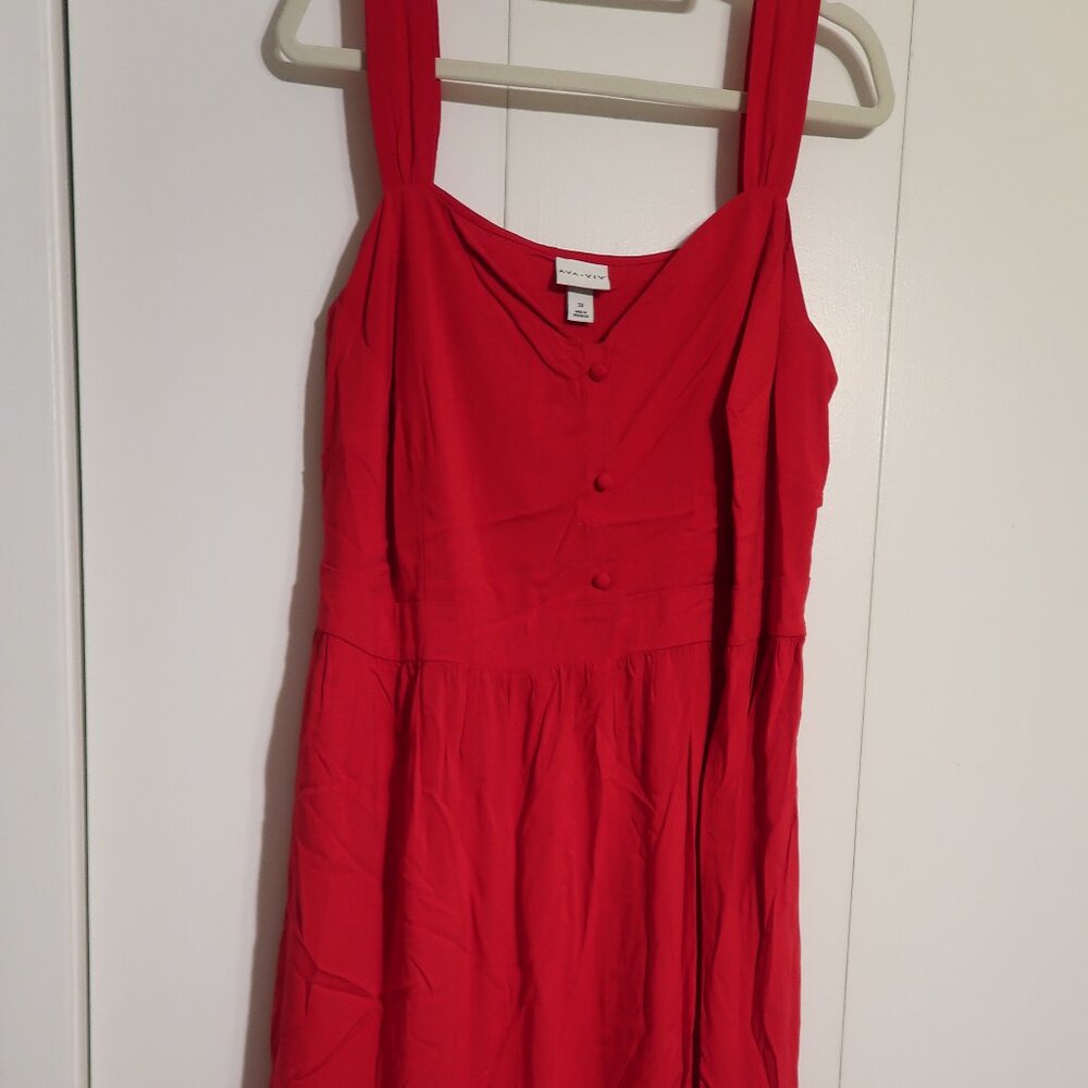 Ava and Viv Red Dress